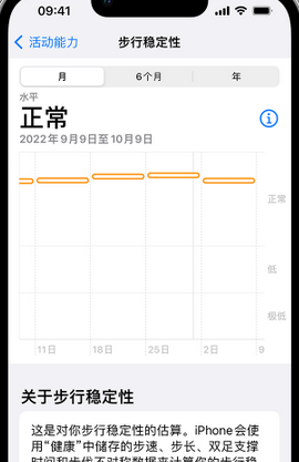 夏河iPhone手机维修如何在iPhone开启'步行稳定性通知'