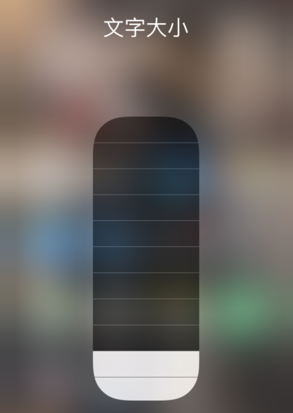 夏河苹果手机维修分享小技巧：在 iPhone 控制中心快速调节字体大小 
