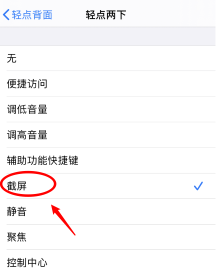 夏河苹果手机维修分享iPhone12如何启用双击截屏 